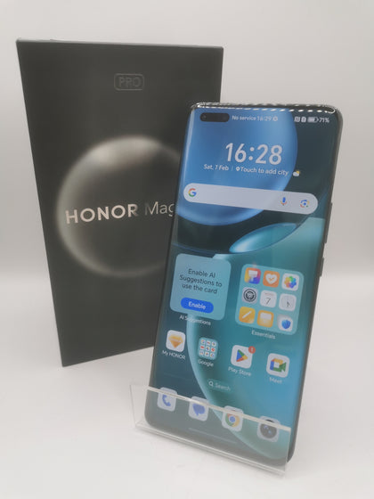 Honor Magic4 Pro 256GB Black, Unlocked, Boxed with Charger