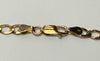 9ct gold curb chain 25"