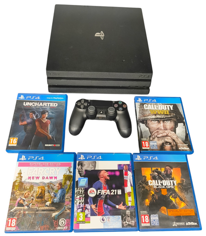 Sony PlayStation 4 Pro 1TB Bundle **Read Description**