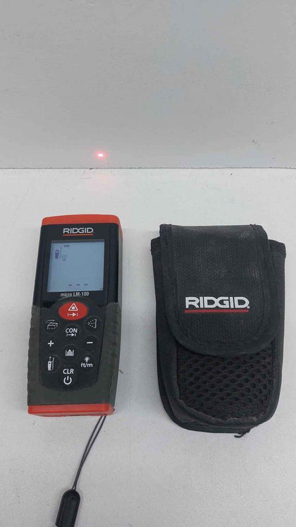 Ridgid 36158 Micro LM-100 Laser Distance Measure - 50M Range - With Pouch