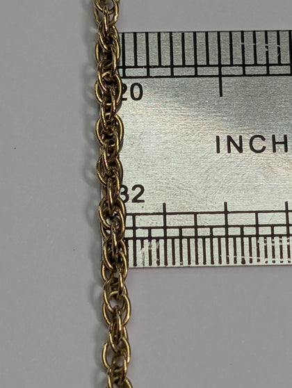 9CT GOLD LINKED CHAIN 20
