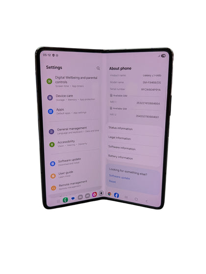 Samsung Z Fold 5 256GB Black