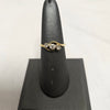 18ct Yellow Gold Diamond Ring - Size N/O