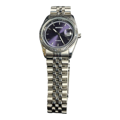 Sekonda Mens Blue Dial Bracelet Watch (Model 1690)