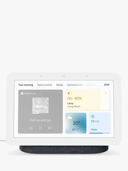Google Nest Hub (2nd Gen) Smart Display - Charcoal 7''.