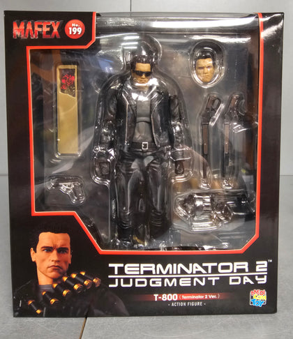 TERMINATOR 2 T-800 MAFEX ACTION FIGURE NUMBER 199 FROM MEDICOM TOYS