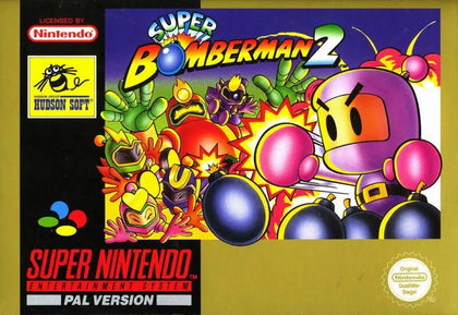 Super Bomberman 2 (nintendo Snes Game) Please Read Description