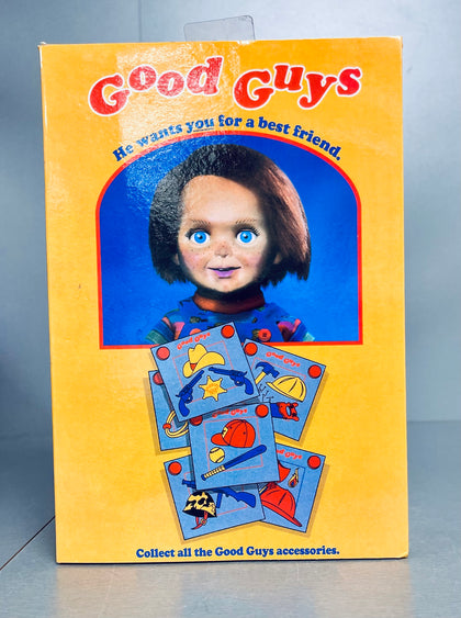 Chucky Figure He Wants You Be A Best Friend Child's Play Good Guys Ultimate Collectible.