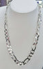 Silver Curb Chain 22" **Brand New**