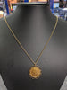1898 Full Sovereign Pendant & 24" Necklace