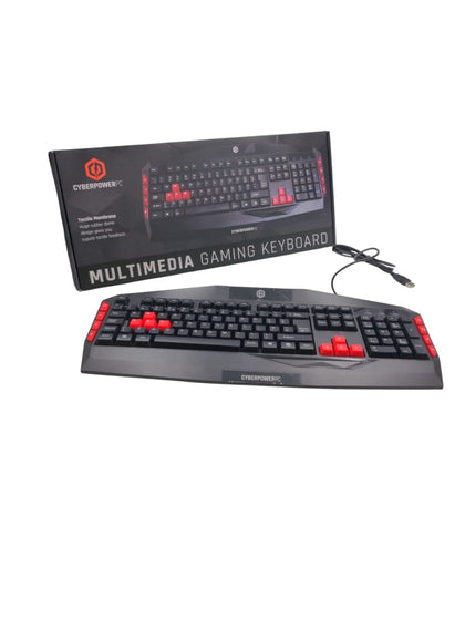 Cyberpower PC Multimedia Gaming Keyboard Wired