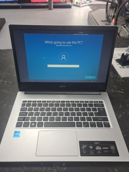 Acer A114-33/N4500/4GB Ram/64GB SSD/14
