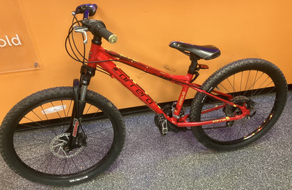 ** Collection Only ** Carrera Blast Jr Children's Red Mountain Bike ** 24 Inch Wheel's **