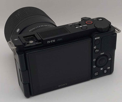 Sony ZV-E10 4K vlog camera 24.2MP + 16-50mm F/3.5-5.6 sleep1650 OSS black unboxed