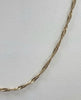 9ct Gold Twist Chain 18"