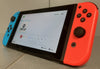 Nintendo Switch (Neon Red/Blue) MOD.MAC-001(-01) Console Bundle ( + Unboxed FIFA 23 ) ** Unboxed