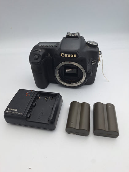 Canon EOS 50D Digital SLR Camera with 2 batteries and charger UNBOXED