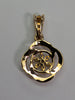 18ct Gold Diamond Pendant
