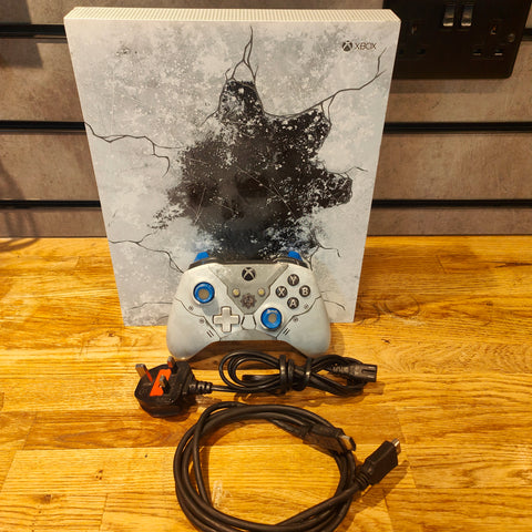 Xbox One X Console, 1TB, Gears 5 Ed. White/Grey (No Game)