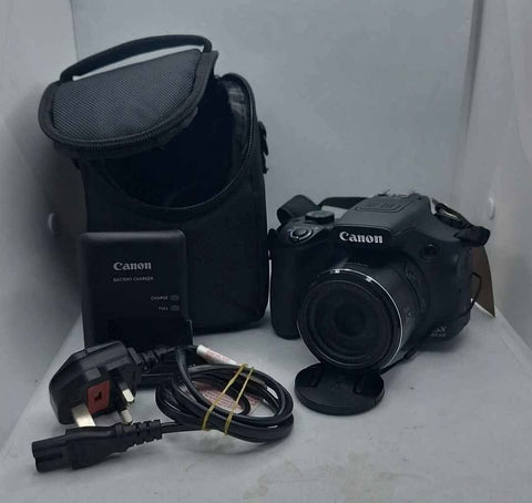 Canon PowerShot SX60 HS DSLR Digital Camera - Includes Camera Bag, Battery Charger & Strap