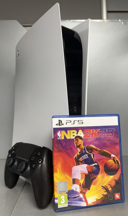 Sony Playstation 5 Disc Edition Console Bundle ( + NBA2K23 ) ** Unboxed **