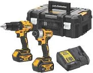 DEWALT 18V Cordless Drill and Impact Driver Twin Pack - DCK2060M2T
