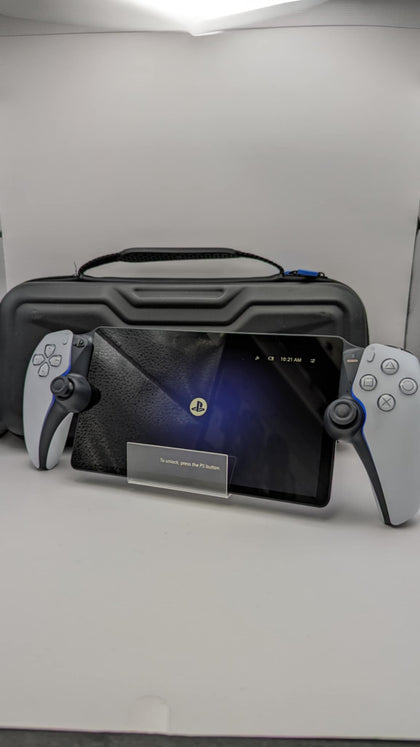 Playstation Portal Remote Player, White, Unboxed W/ Carry case