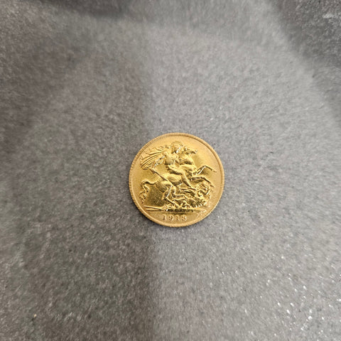 1913 George V Half Sovereign