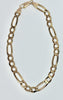 8" 9ct Figaro Bracelet with lobster clasp