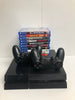 Sony Playstation 4 500gb Black Console With 2 Controllers And 11 Games