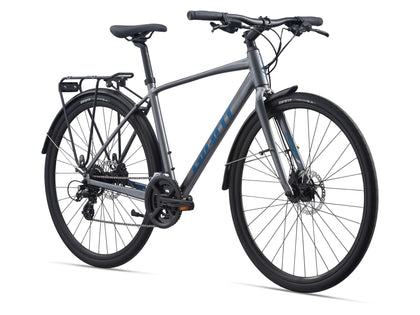 **Xmas Deal** Giant Escape 2 City Disc 2022 Hybrid Bike - Gloss Panther ** Large Frame **