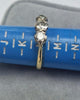 18ct Yellow Gold Diamond Ring Size "L"