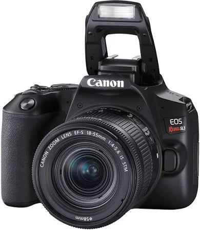 Canon EOS 250D DSLR Camera Black + EF-S 18-55mm f/4-5.6 IS STM Lens