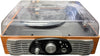 1 By One Belt-Drive 3-Speed Stereo Turntable