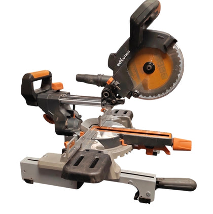 Evolution R185 185mm Sliding Mitre Saw Bundle COLLECTION ONLY