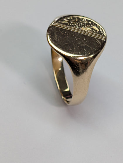 9ct Gold Signet Ring