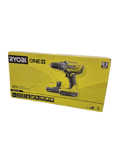 Ryobi 18V Li-ion Cordless Percussion Drill R18PD3-215GZ