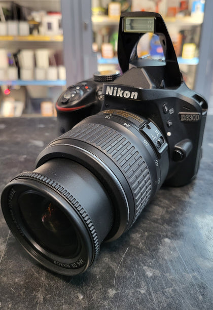 Nikon D3300 24MP Camera + Nikon 18-55mm 1:3.5-5.6G II ED Lens