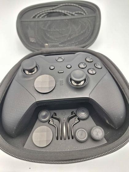 Official Xbox Elite Wireless Controller Series 2 – Black – With Case & Accessories