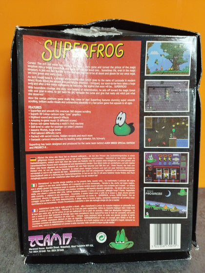 Amiga Game Superfrog.