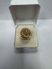 3g 14ct Gold Ring - Size T - **Hallmarked**