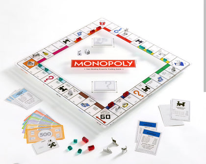 Monopoly Glass Series Tempered Glass Game Board