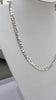 SILVER FIGARO CHAIN 22" ***BRAND NEW****