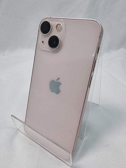 Apple iPhone 13 Mini 128GB Pink smartphone Unlocked 81% batt health, Scratched screen