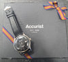 Mens Accurist Vintage Pen Cufflink Set Watch