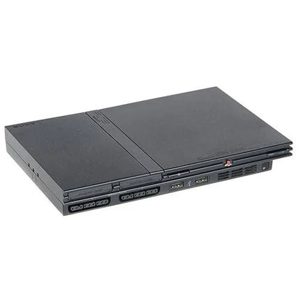 Sony PS2 Slimline Console (Black) (PS2) With PS2 to HDMI Adapter