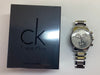 Calvin Klein Men’s Grey Stainless Steel Bracelet Watch