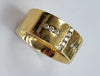 18ct Yellow Gold Diamond Ring Size "W"