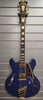 D'angelico DLXDCTP Deluxe Matt Royal Blue Guitar (Limited Release)