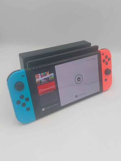 Nintendo Switch OLED Console, 64GB, Red/Blue Joycons, Unboxed